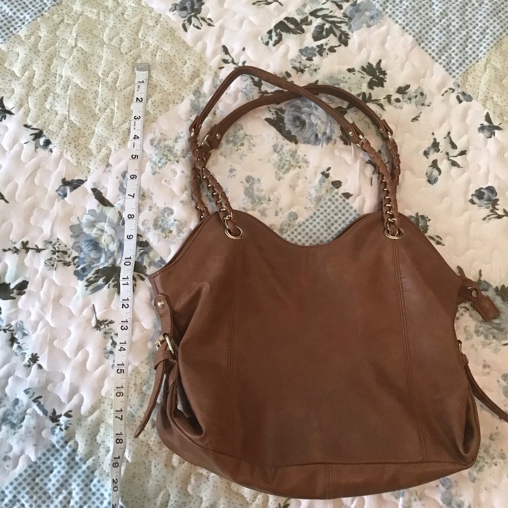 Cracker Barrel Purse - Brown Faux Leather